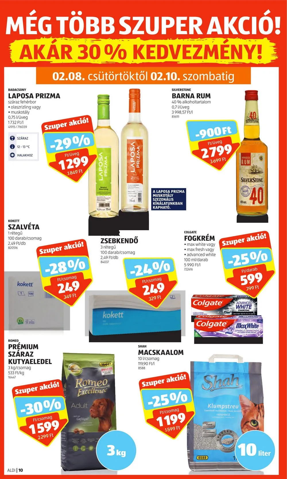 Aldi akciós újság 02.08–02.14 – 12. oldal