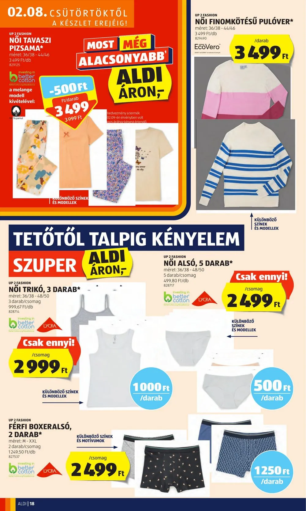 Aldi akciós újság 02.08–02.14 – 22. oldal