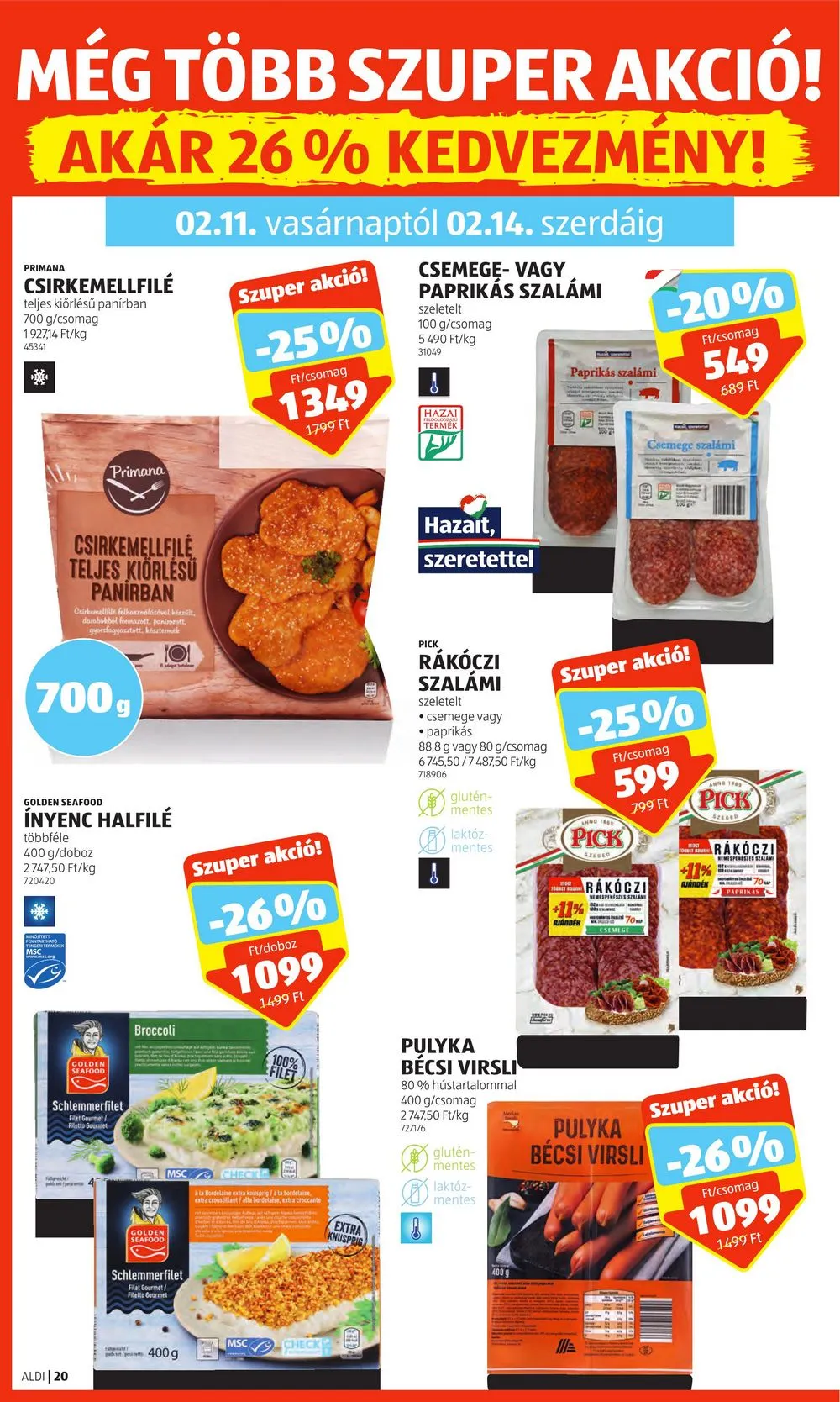 Aldi akciós újság 02.08–02.14 – 26. oldal