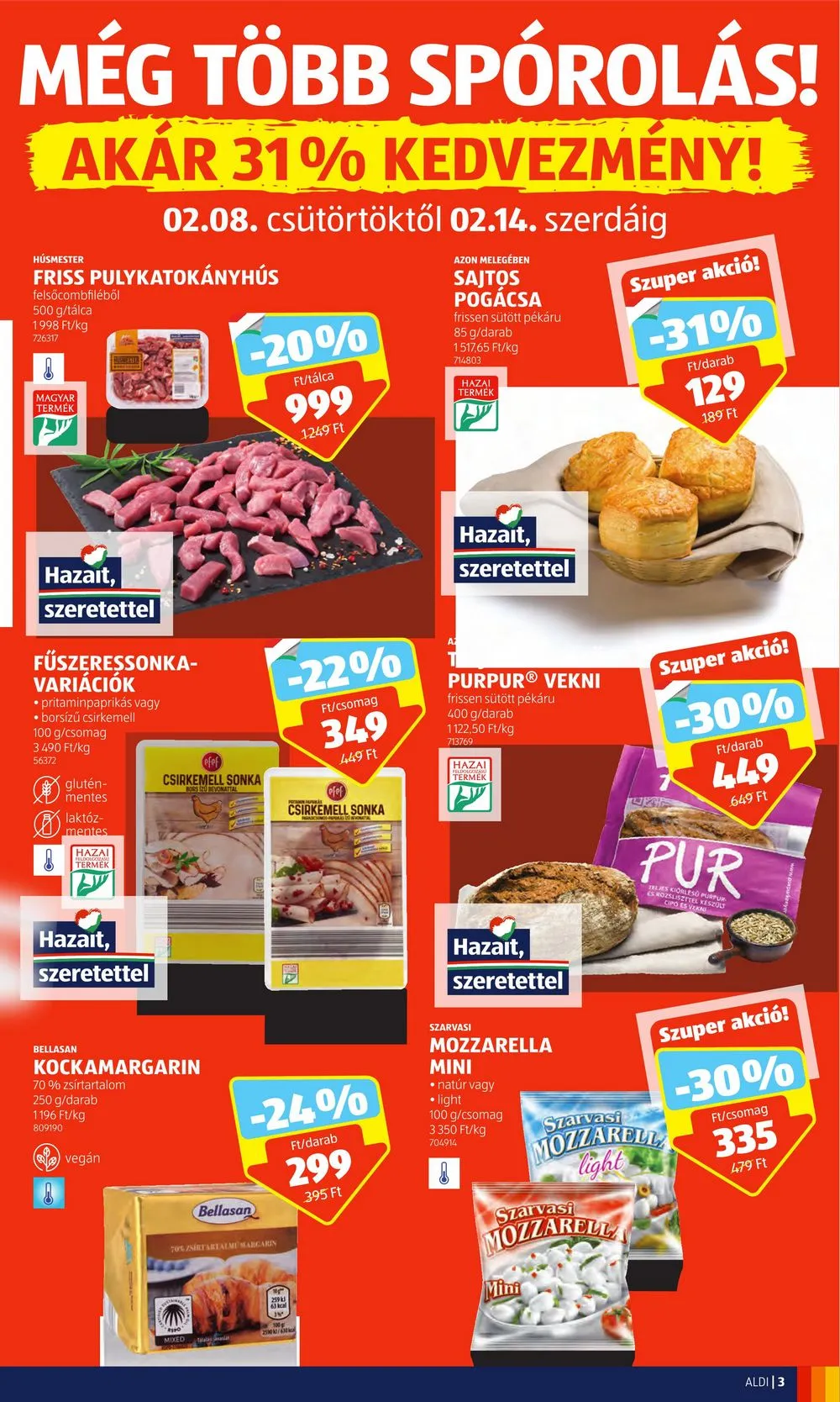 Aldi akciós újság 02.08–02.14 – 3. oldal