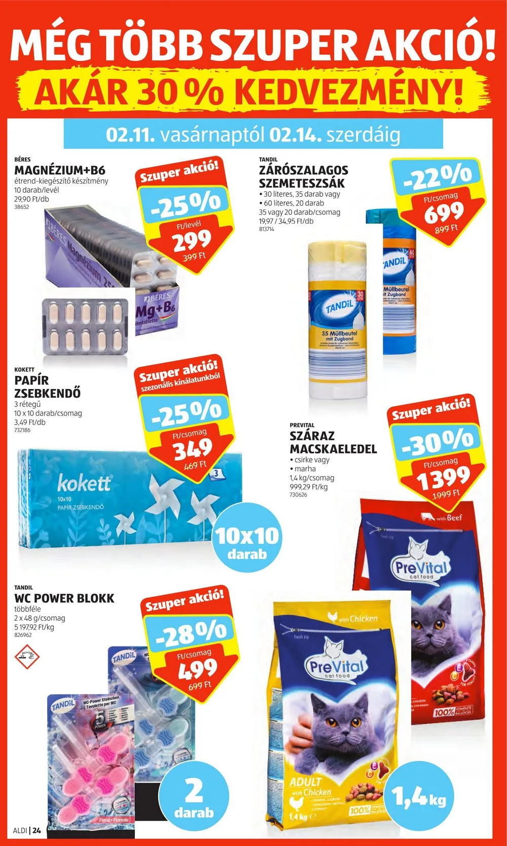 Aldi akciós újság 02.08–02.14 – 30. oldal