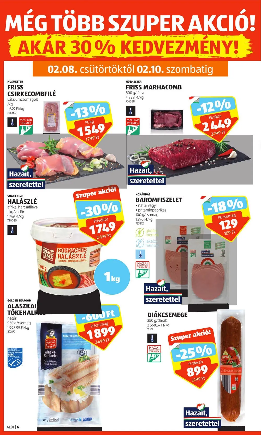 Aldi akciós újság 02.08–02.14 – 8. oldal