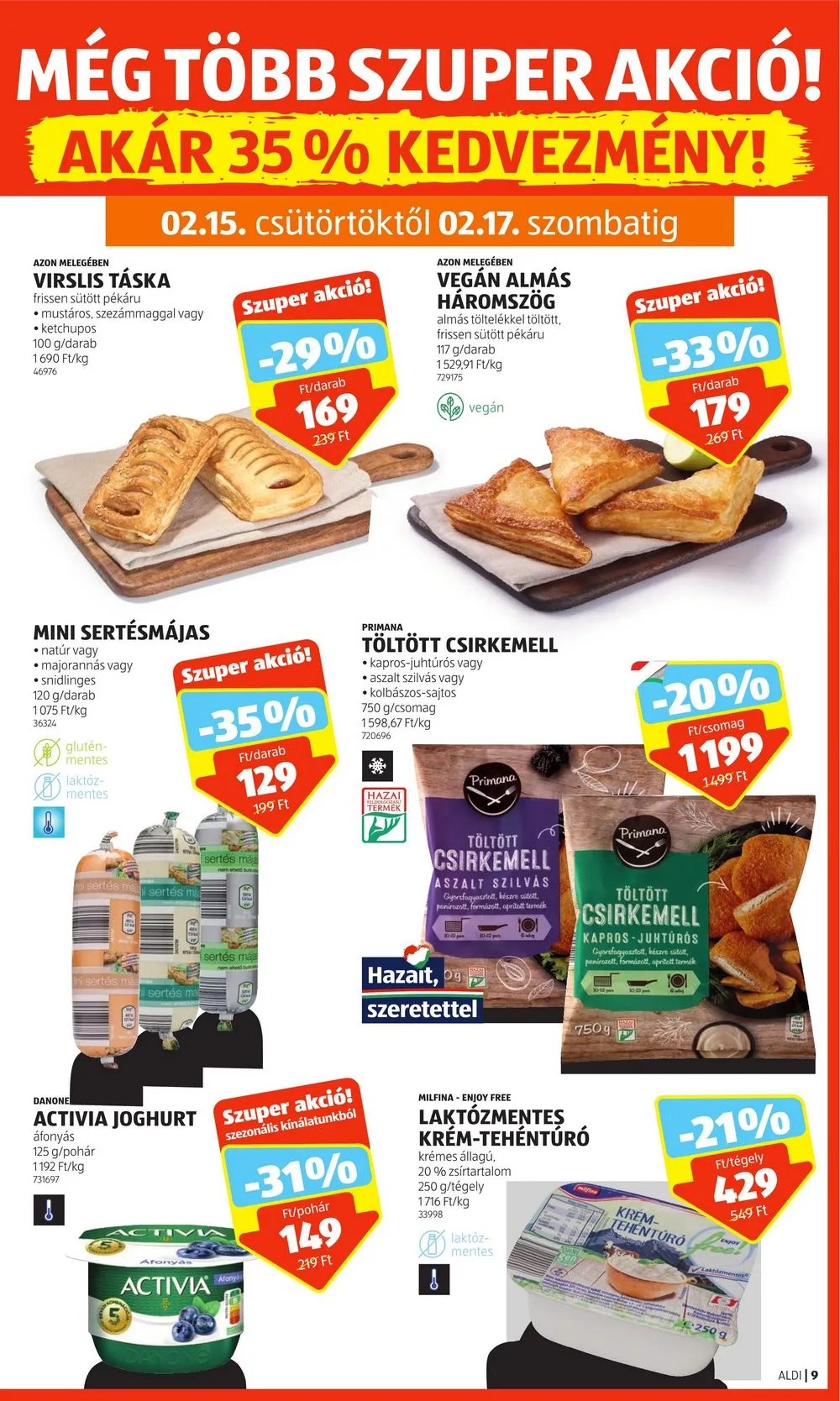 Aldi akciós újság 02.15–02.21 – 11. oldal