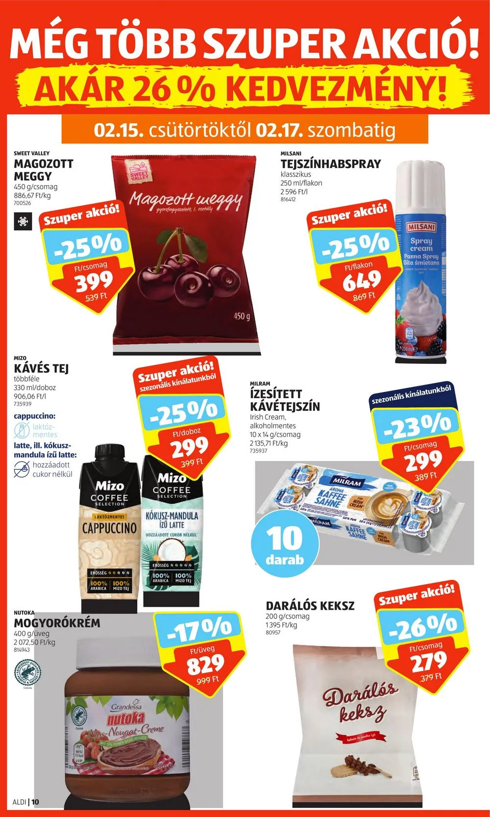 Aldi akciós újság 02.15–02.21 – 12. oldal