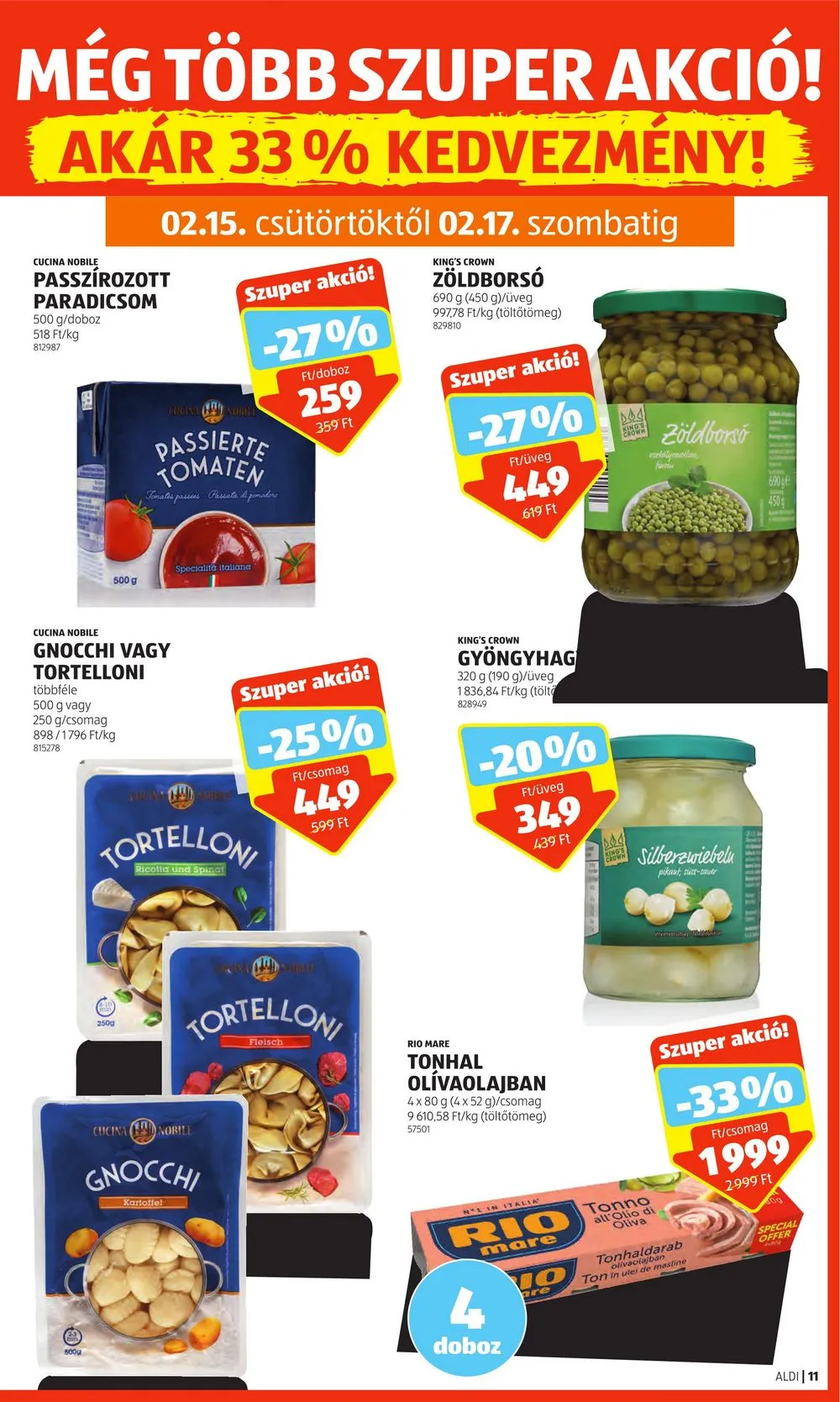 Aldi akciós újság 02.15–02.21 – 13. oldal