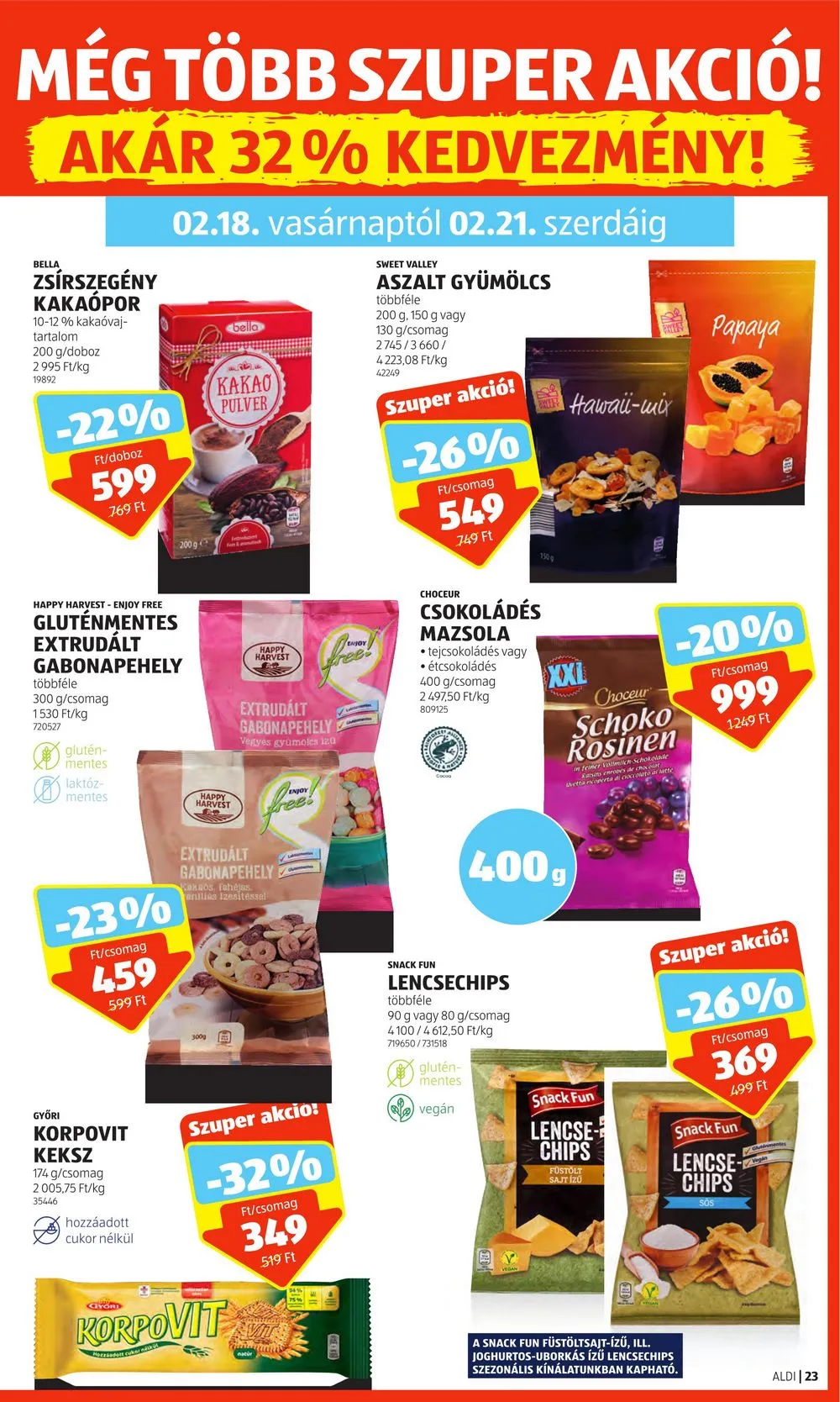 Aldi akciós újság 02.15–02.21 – 27. oldal