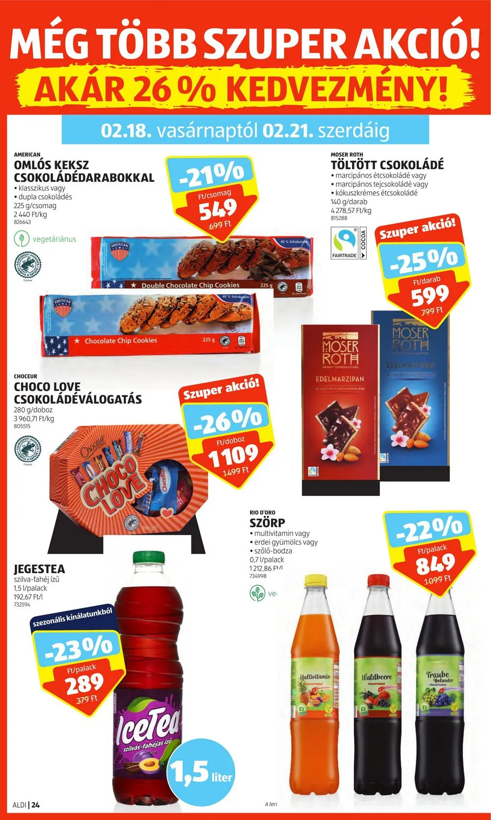 Aldi akciós újság 02.15–02.21 – 28. oldal