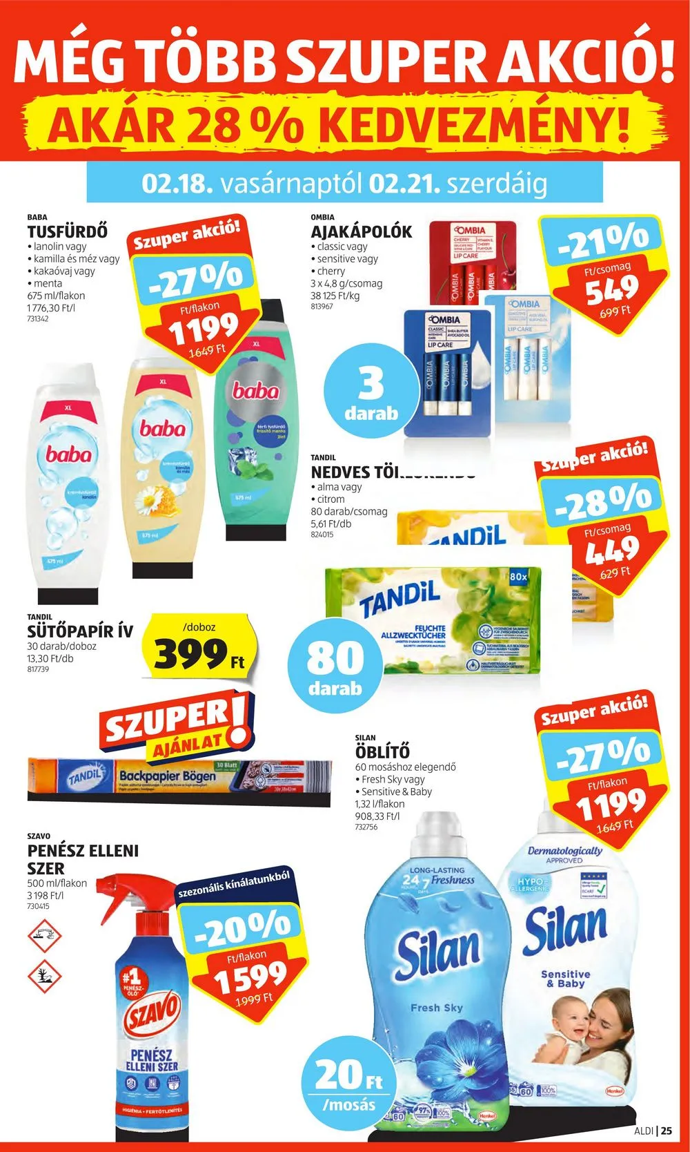 Aldi akciós újság 02.15–02.21 – 29. oldal