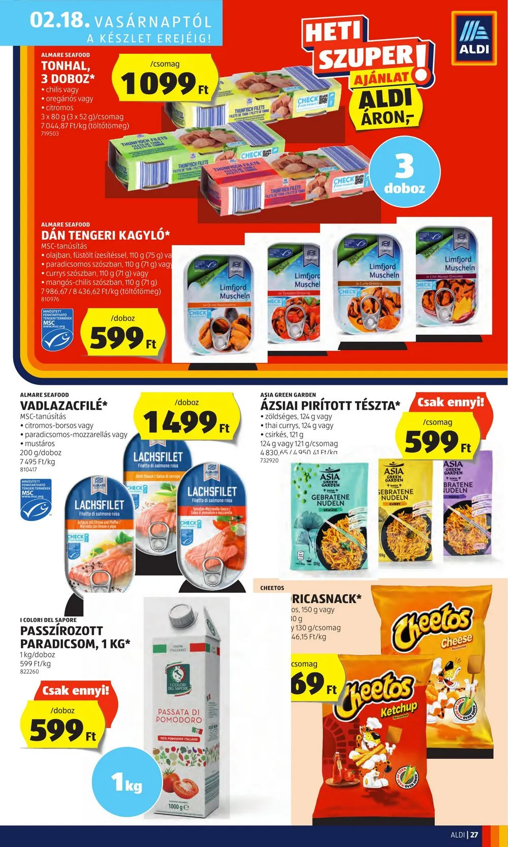 Aldi akciós újság 02.15–02.21 – 31. oldal