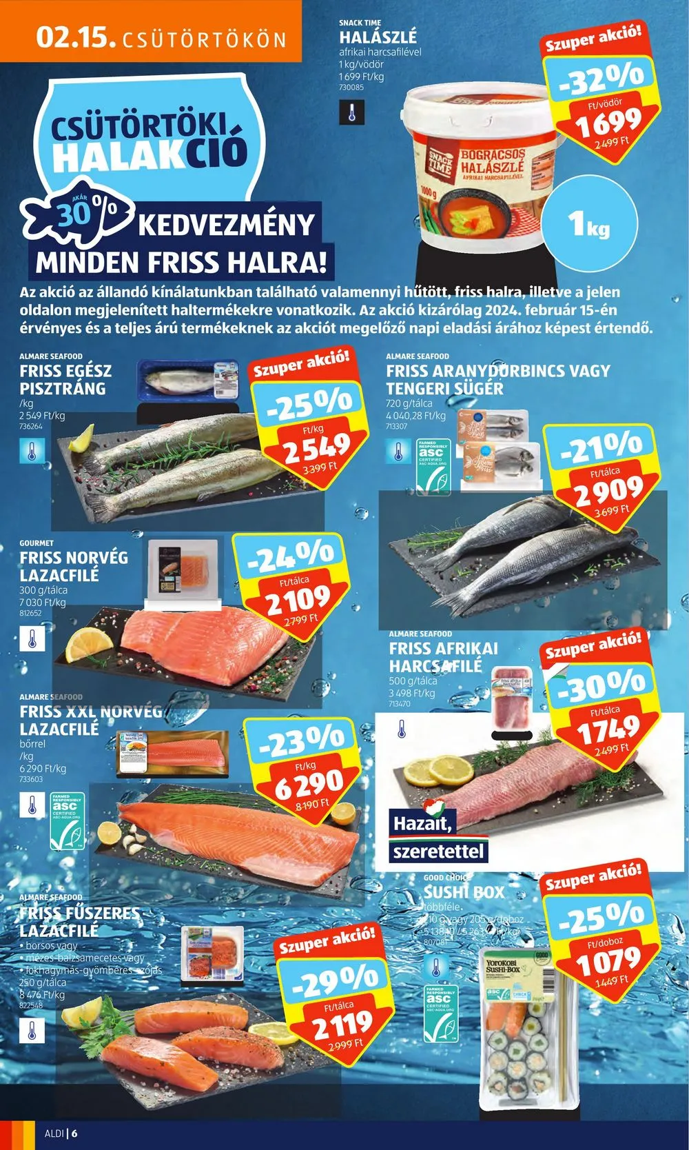 Aldi akciós újság 02.15–02.21 – 8. oldal