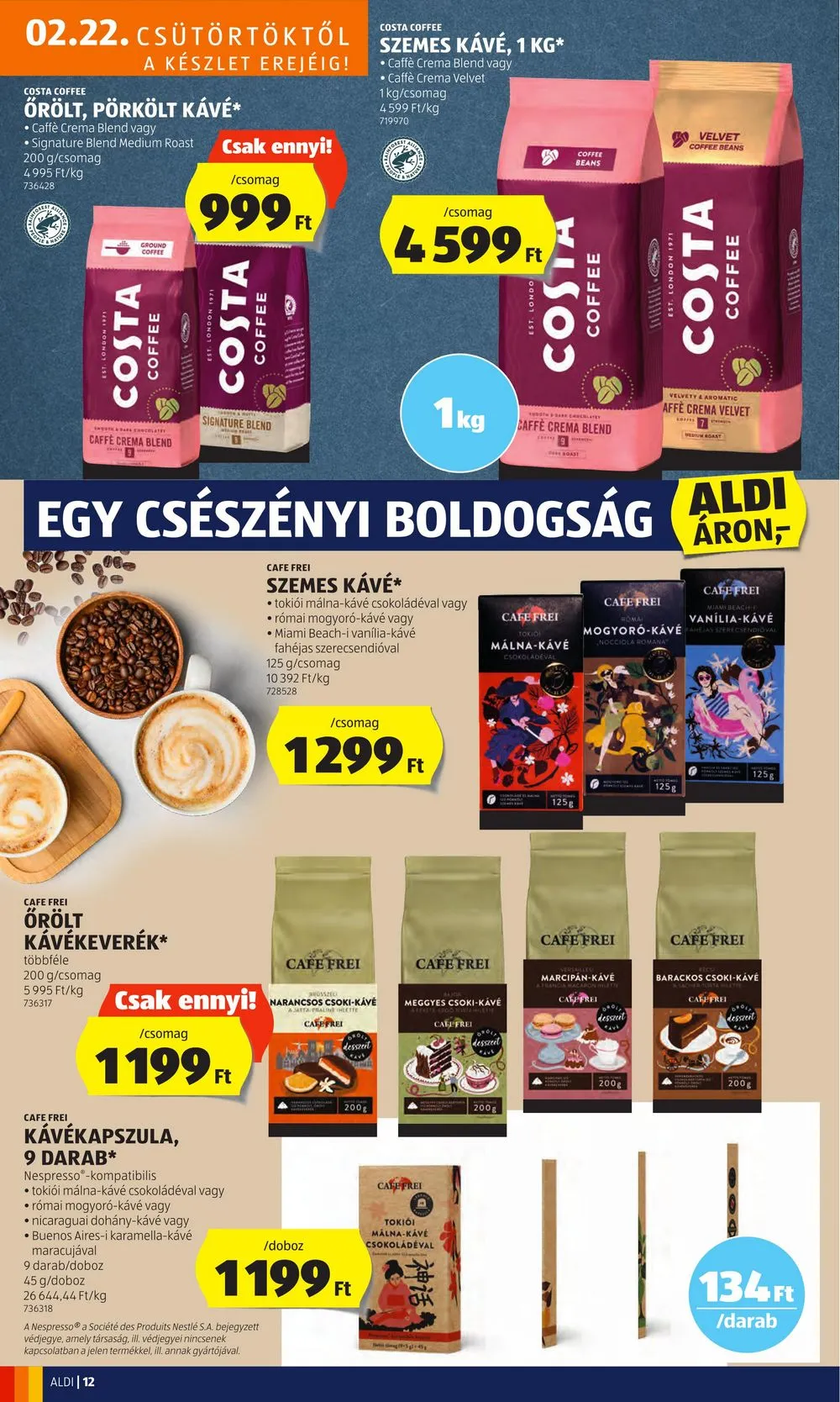 Aldi akciós újság Lapzhato 02.22–02.28 – 14. oldal