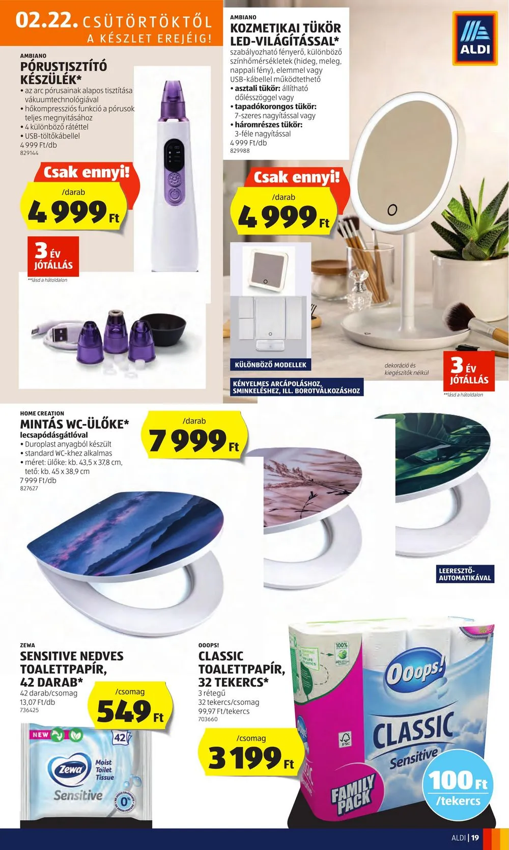 Aldi akciós újság Lapzhato 02.22–02.28 – 21. oldal