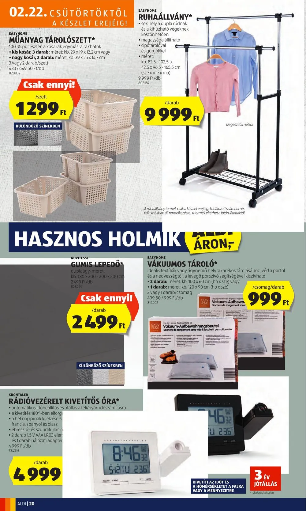 Aldi akciós újság Lapzhato 02.22–02.28 – 22. oldal