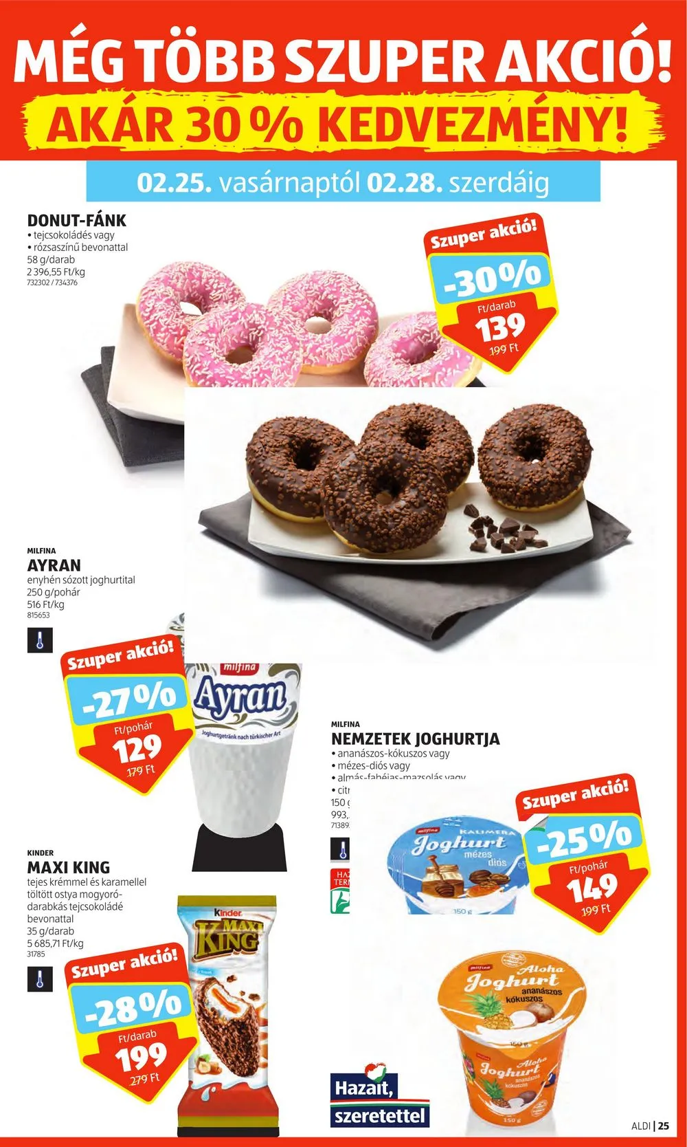 Aldi akciós újság Lapzhato 02.22–02.28 – 29. oldal
