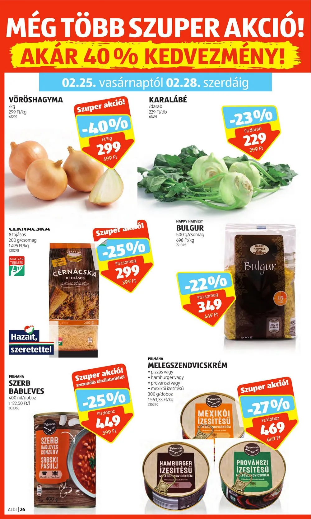 Aldi akciós újság Lapzhato 02.22–02.28 – 30. oldal