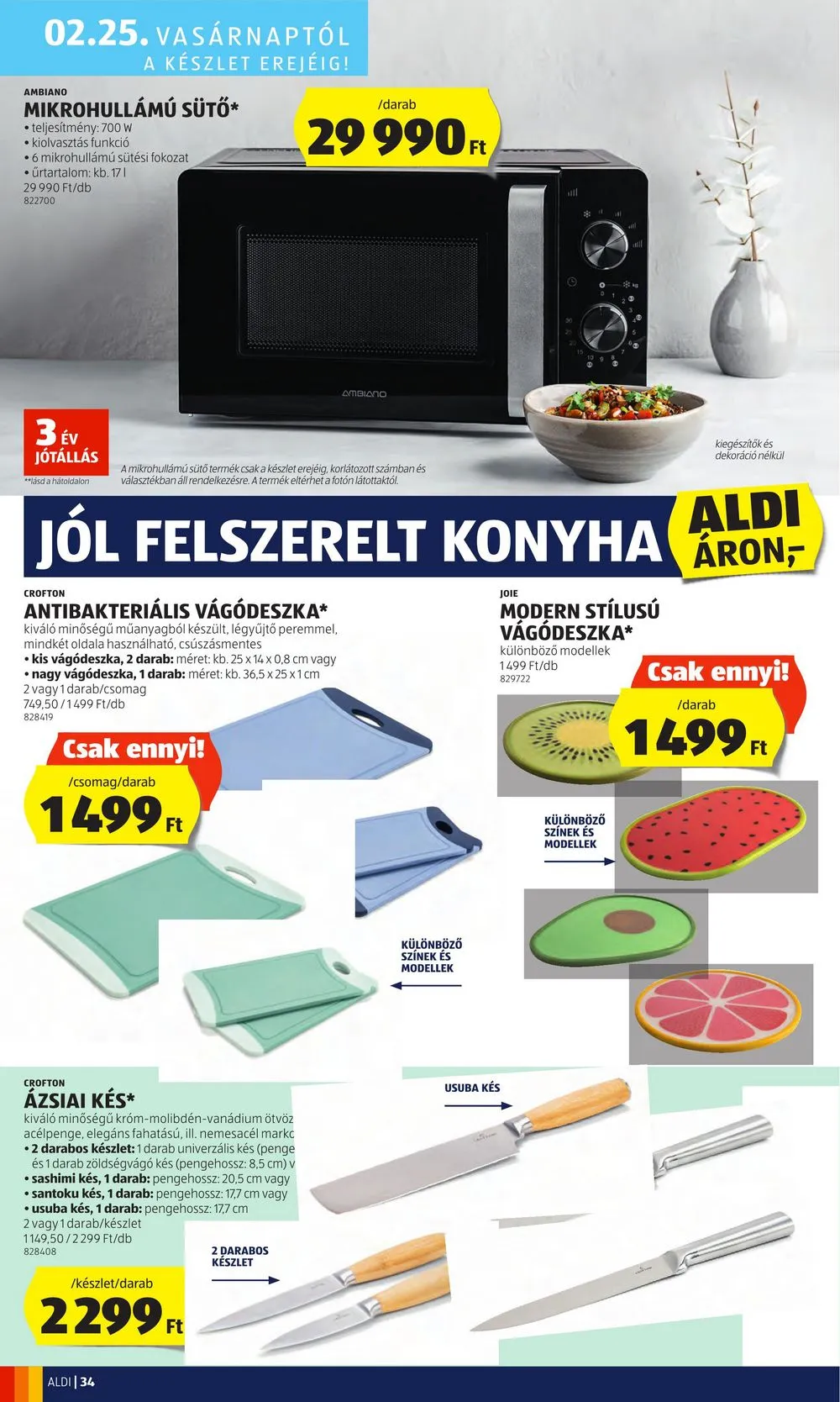 Aldi akciós újság Lapzhato 02.22–02.28 – 38. oldal