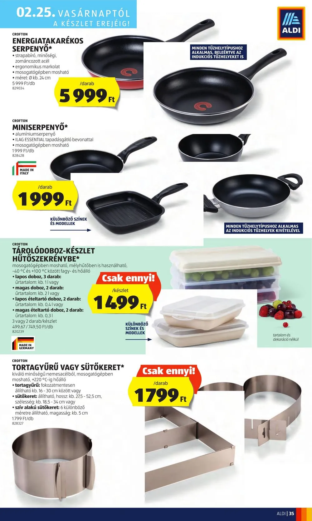 Aldi akciós újság Lapzhato 02.22–02.28 – 39. oldal