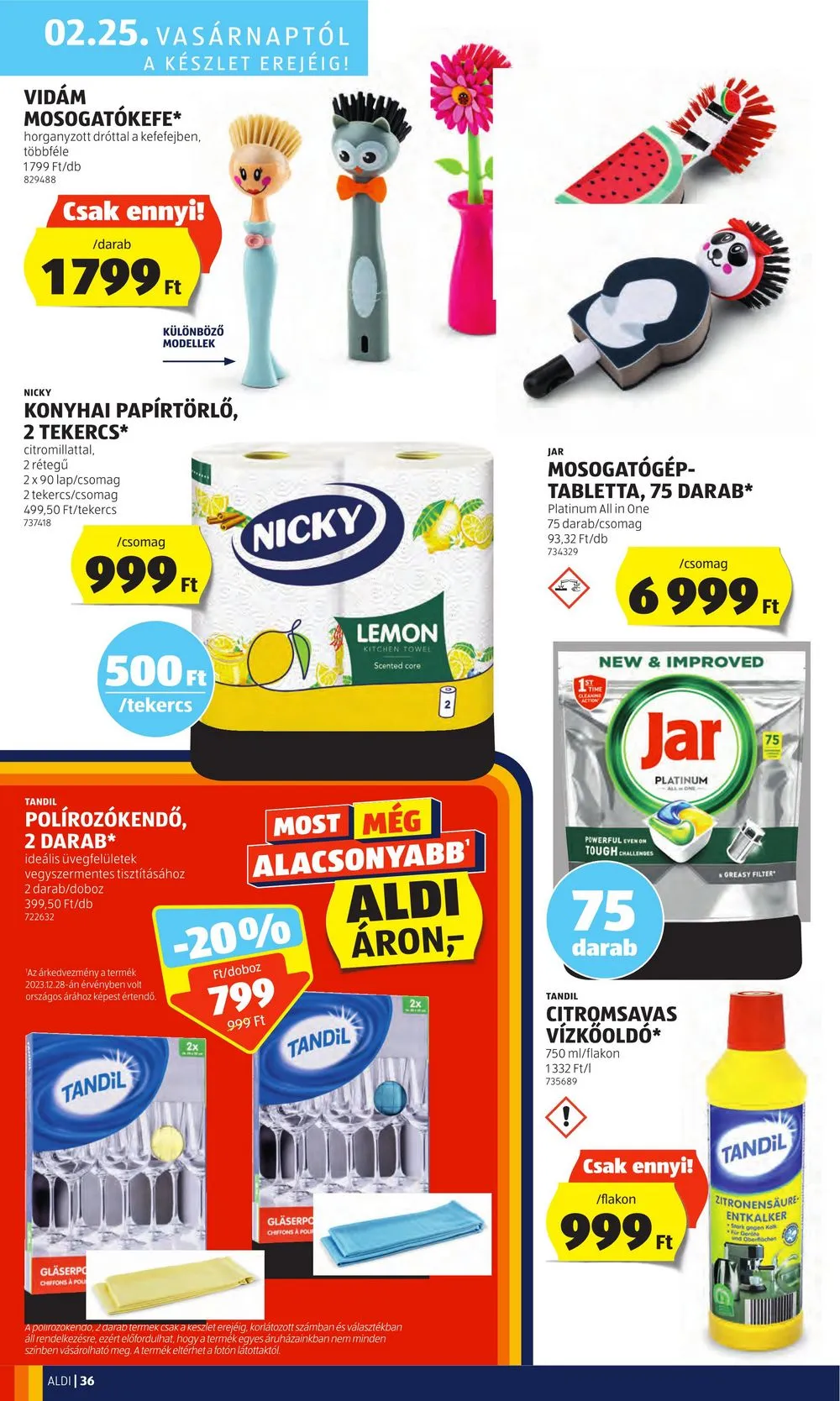 Aldi akciós újság Lapzhato 02.22–02.28 – 40. oldal