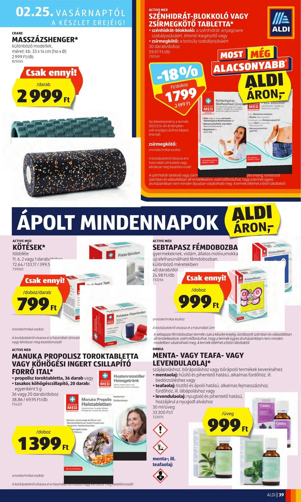 Aldi akciós újság Lapzhato 02.22–02.28 – 43. oldal