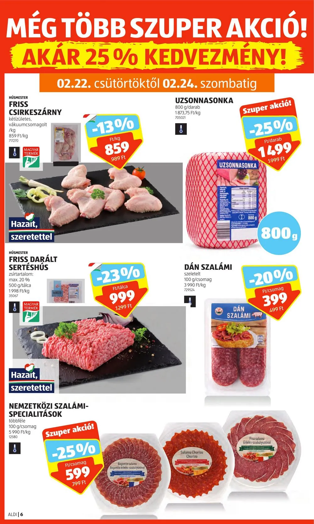 Aldi akciós újság Lapzhato 02.22–02.28 – 8. oldal