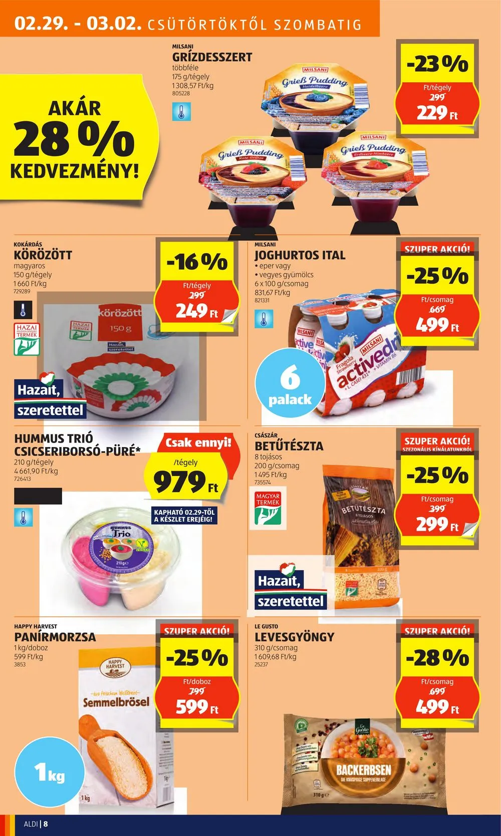 Aldi akciós újság 02.29–03.06 – 10. oldal