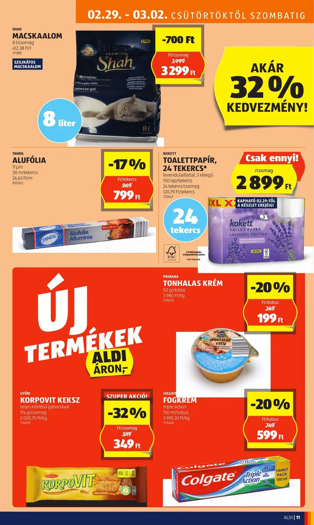 Aldi akciós újság 02.29–03.06 – 13. oldal