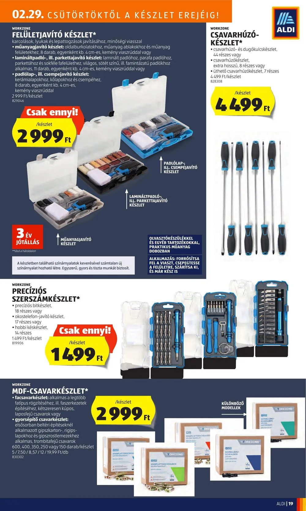 Aldi akciós újság 02.29–03.06 – 21. oldal