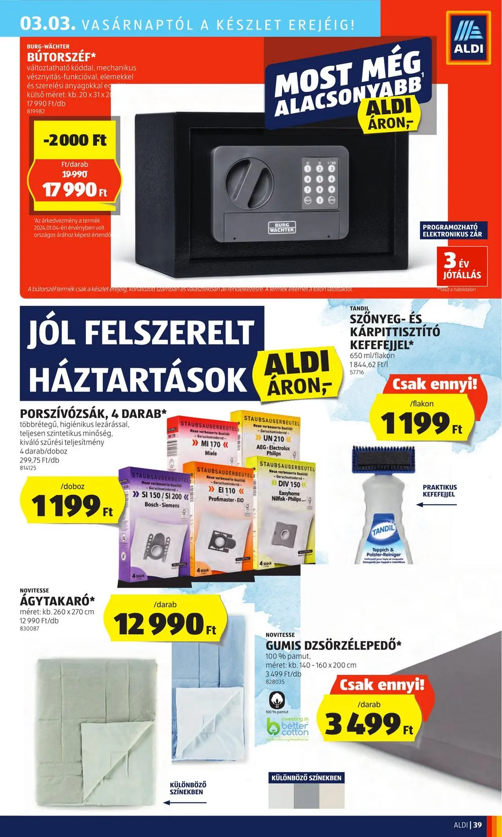 Aldi akciós újság 02.29–03.06 – 43. oldal