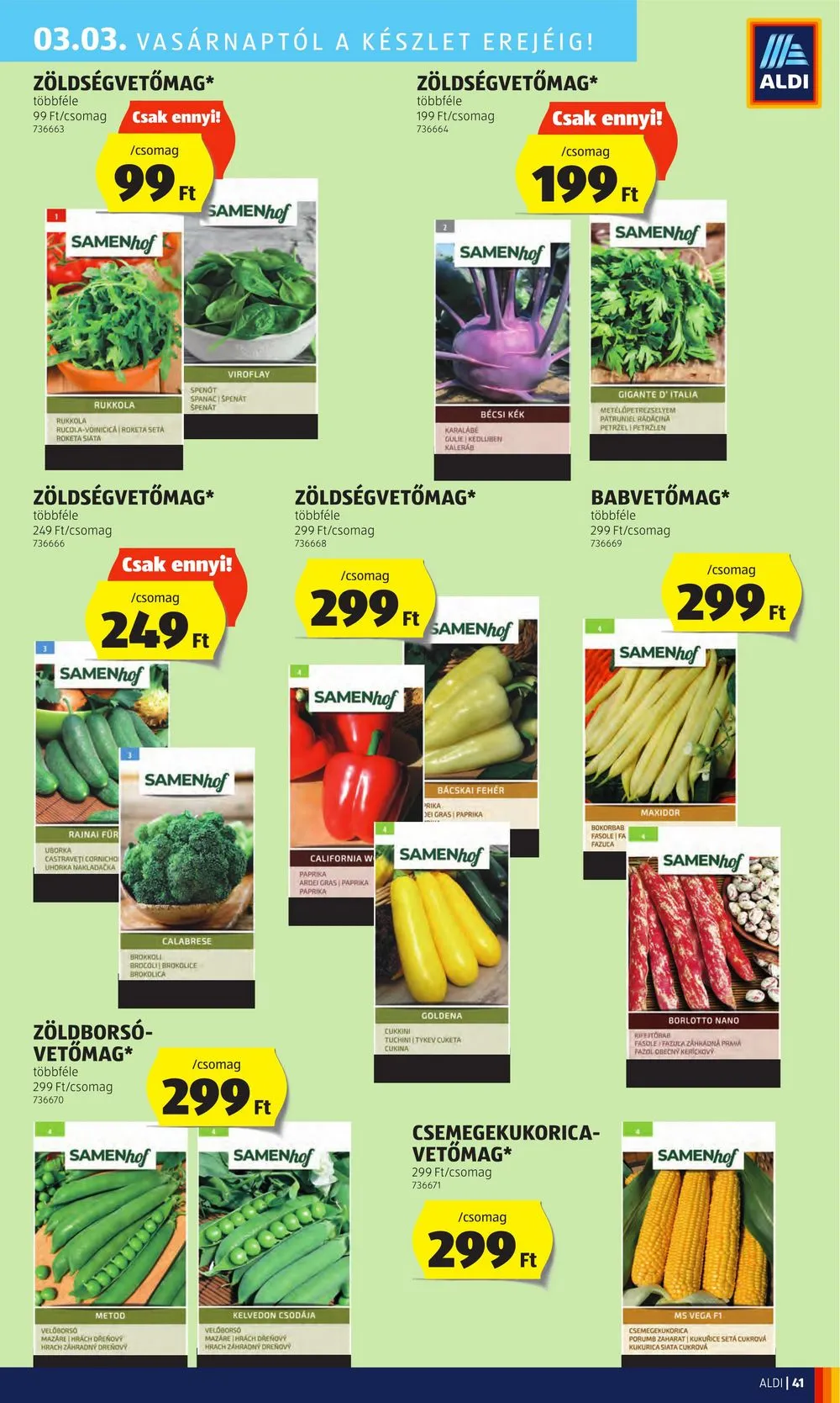 Aldi akciós újság 02.29–03.06 – 45. oldal