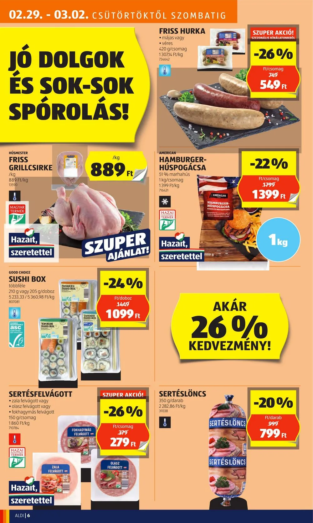 Aldi akciós újság 02.29–03.06 – 8. oldal