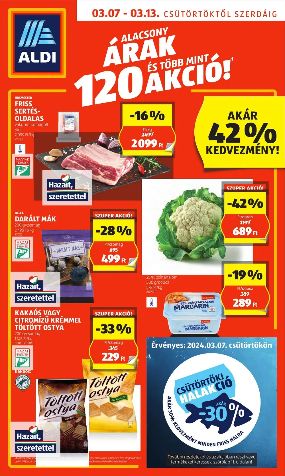 Aldi akciós újság 03.07–03.13