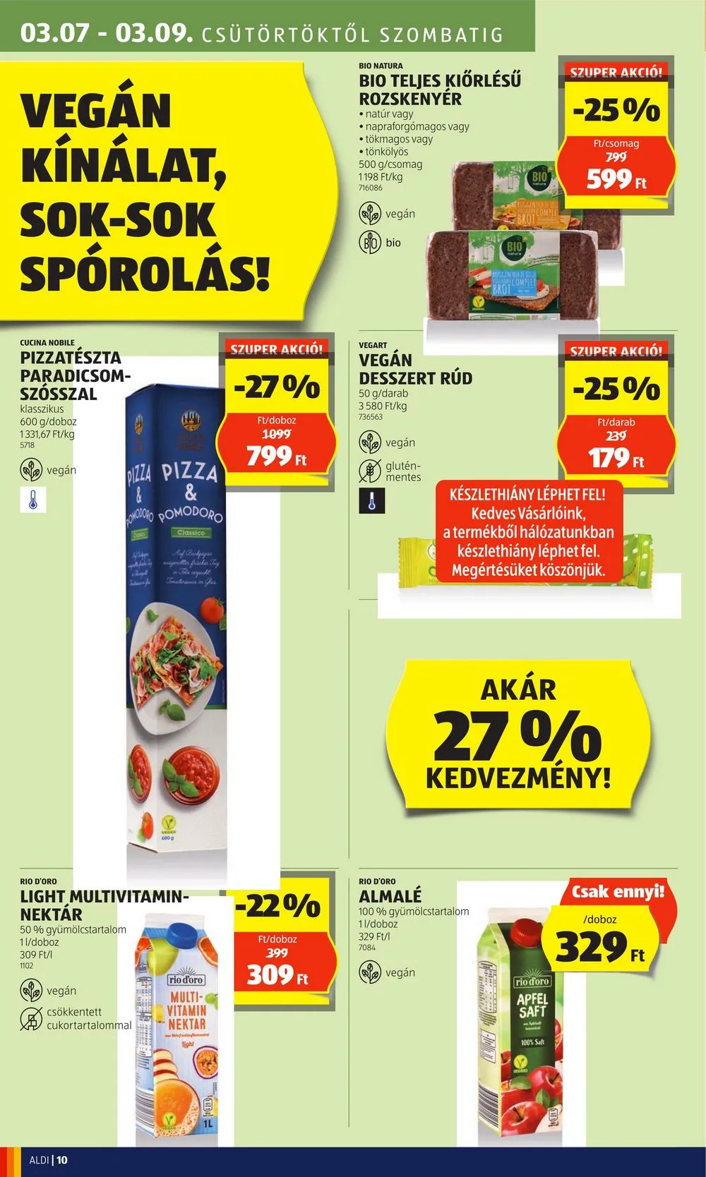 Aldi akciós újság 03.07–03.13 – 12. oldal