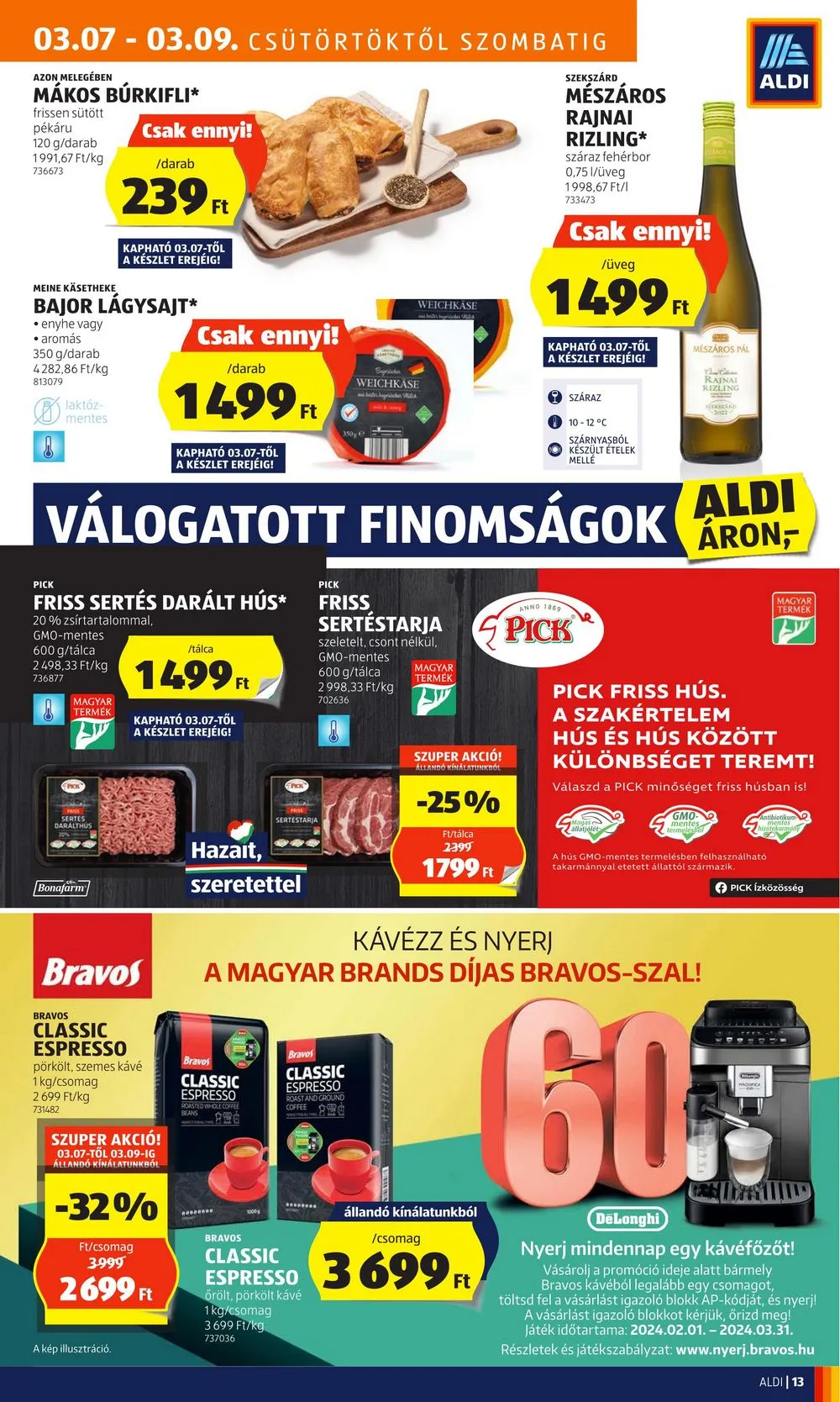 Aldi akciós újság 03.07–03.13 – 15. oldal