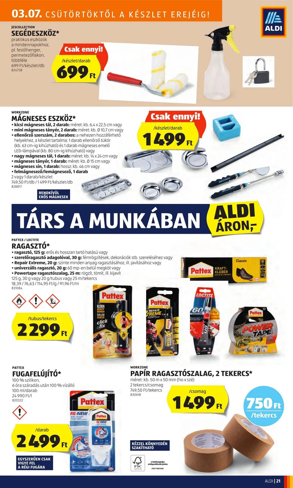 Aldi akciós újság 03.07–03.13 – 23. oldal