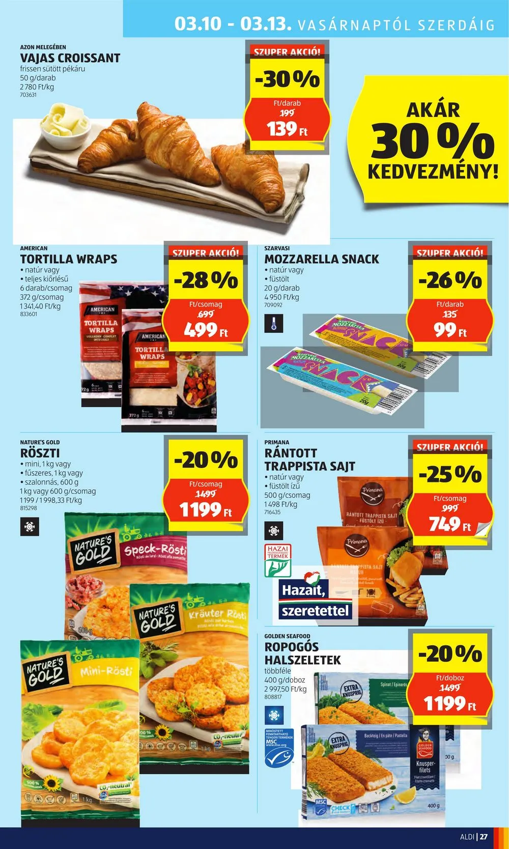 Aldi akciós újság 03.07–03.13 – 31. oldal