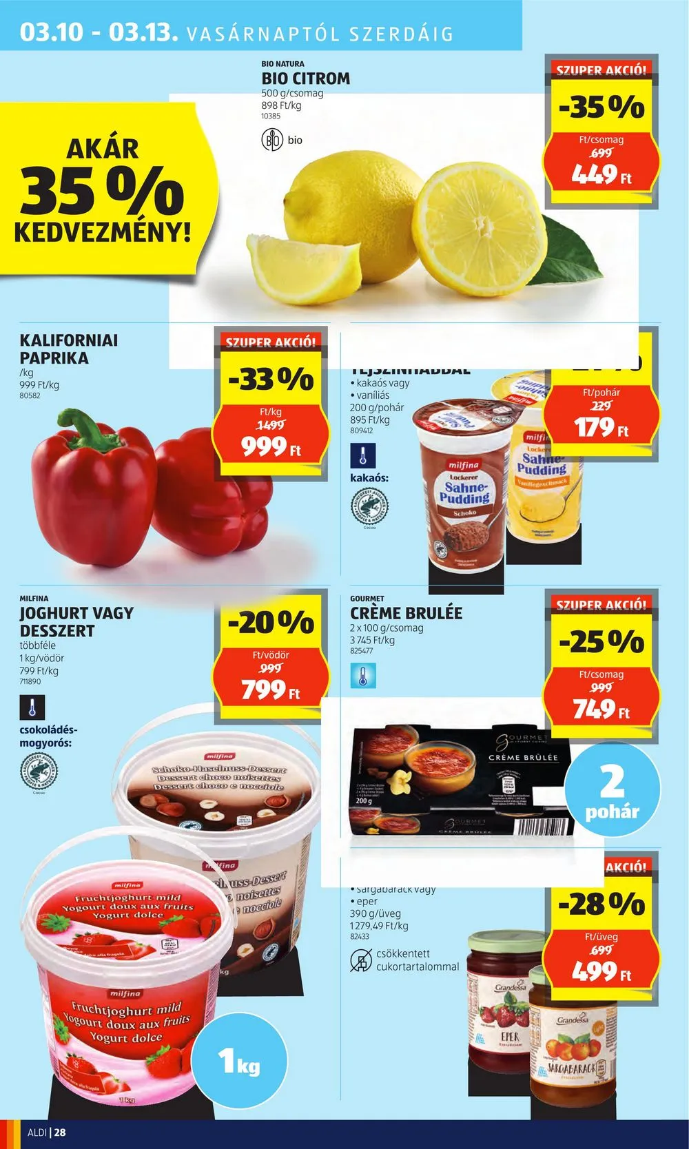 Aldi akciós újság 03.07–03.13 – 32. oldal