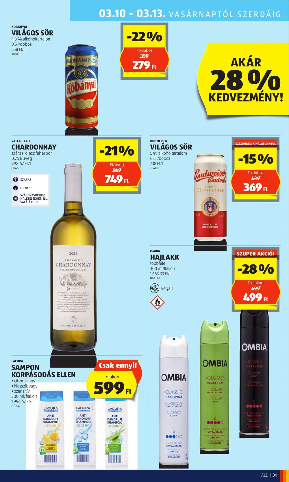 Aldi akciós újság 03.07–03.13 – 35. oldal