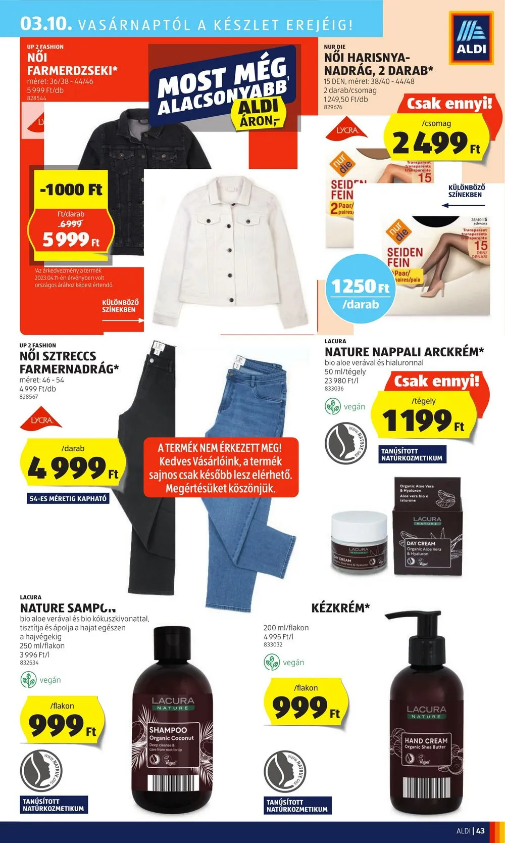 Aldi akciós újság 03.07–03.13 – 47. oldal