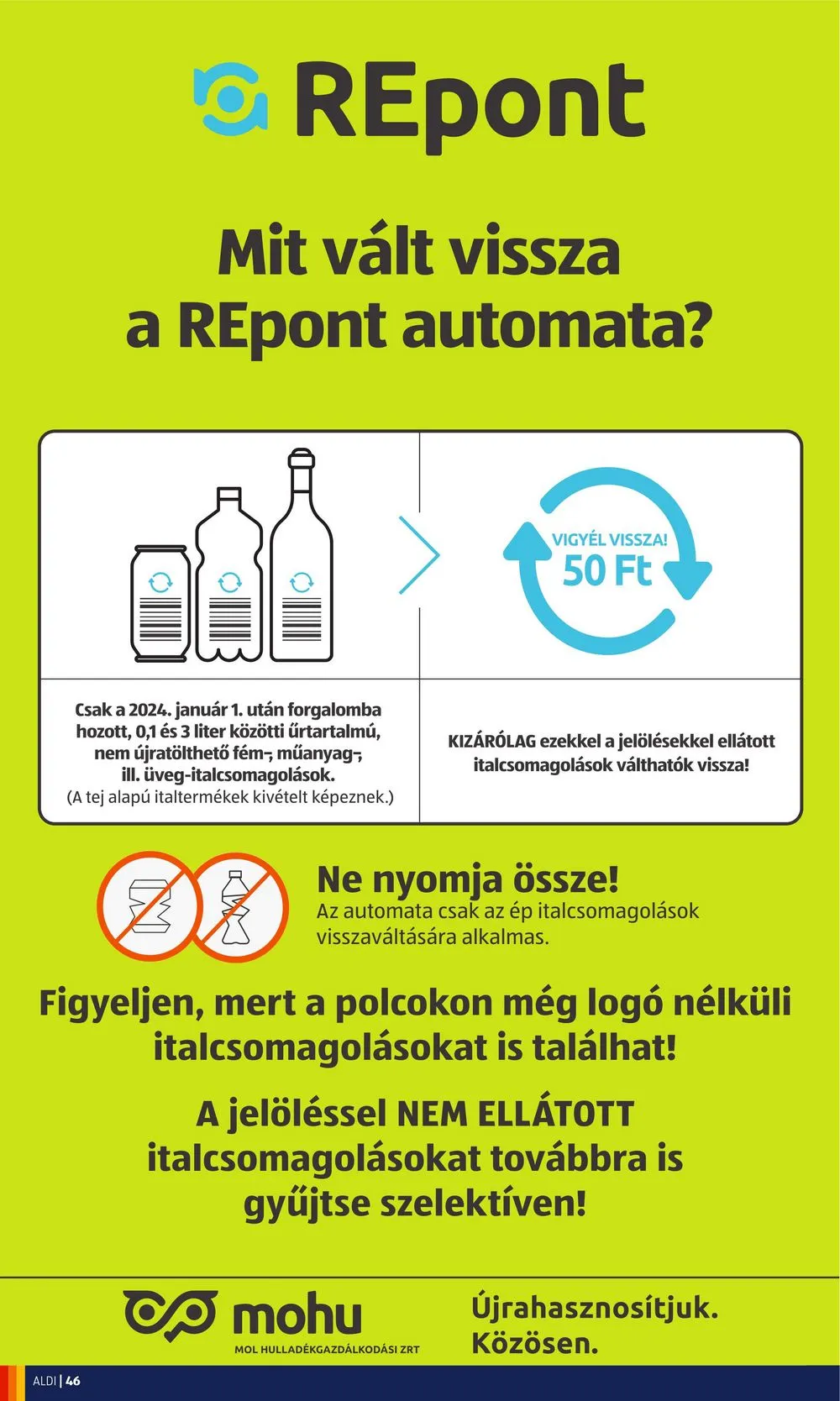 Aldi akciós újság 03.07–03.13 – 50. oldal