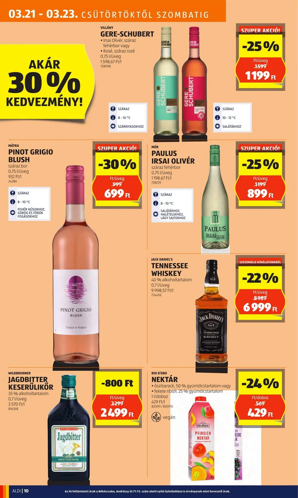 Aldi akciós újság 03.21–03.30 – 12. oldal