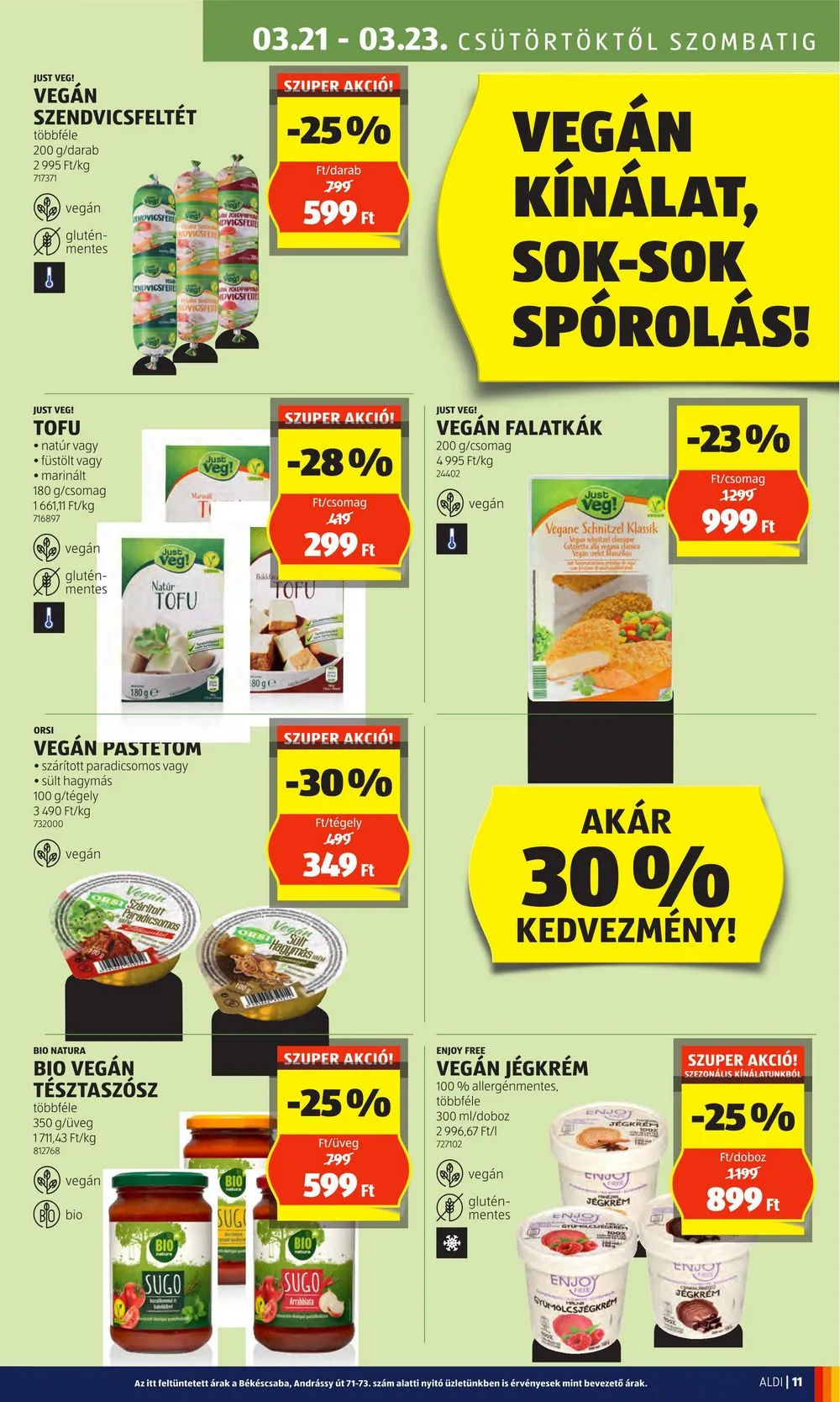 Aldi akciós újság 03.21–03.30 – 13. oldal