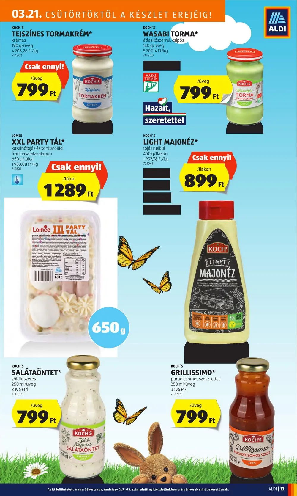 Aldi akciós újság 03.21–03.30 – 15. oldal