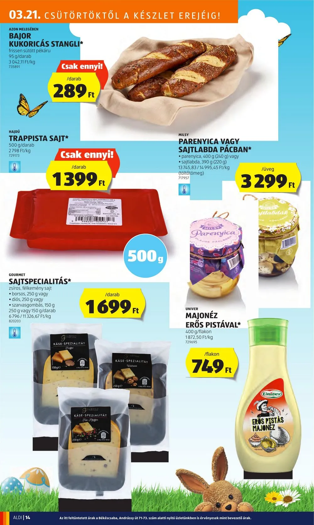 Aldi akciós újság 03.21–03.30 – 16. oldal