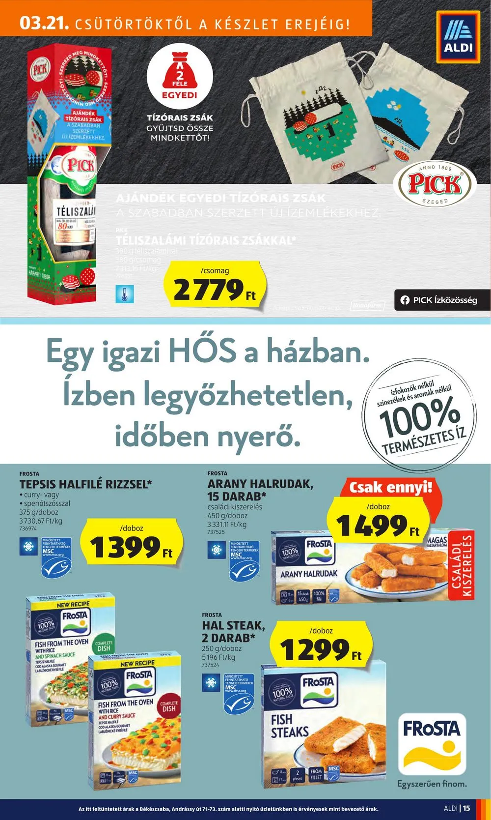 Aldi akciós újság 03.21–03.30 – 17. oldal