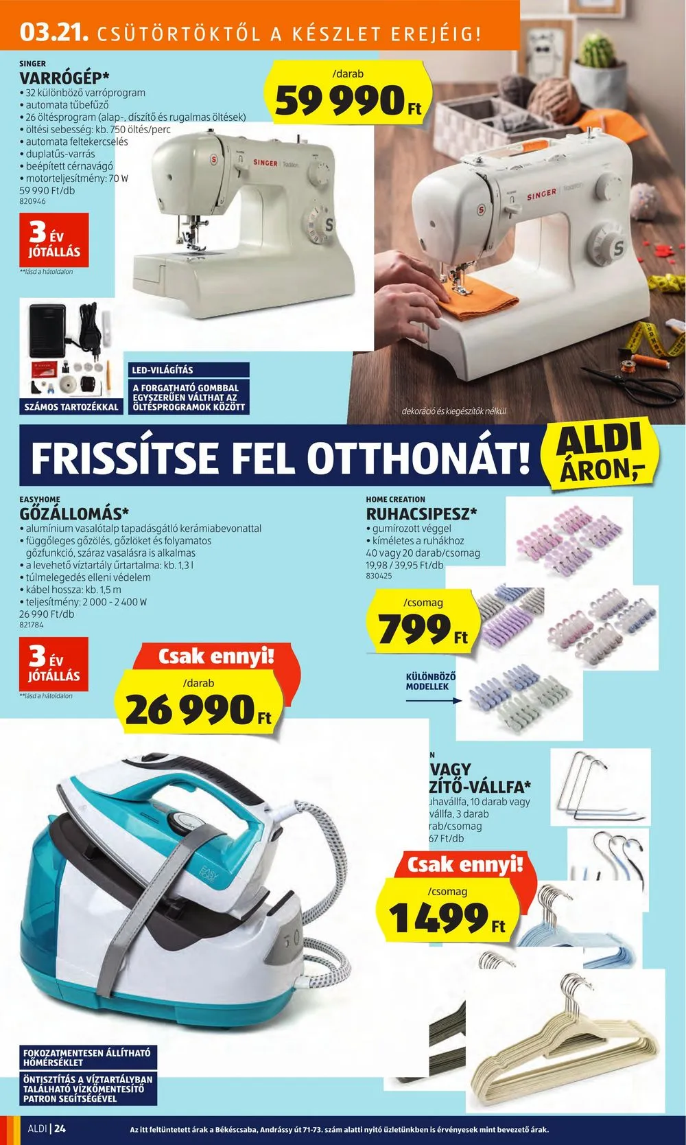 Aldi akciós újság 03.21–03.30 – 26. oldal