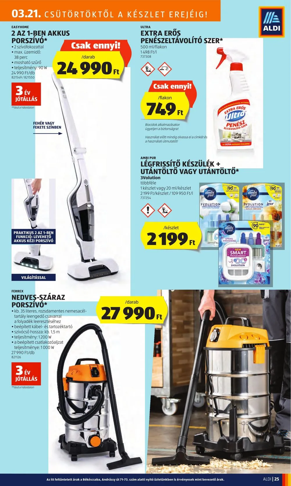 Aldi akciós újság 03.21–03.30 – 27. oldal