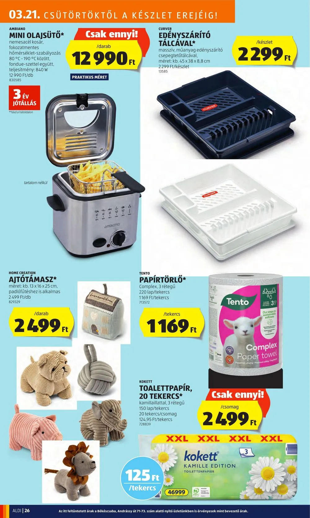 Aldi akciós újság 03.21–03.30 – 28. oldal