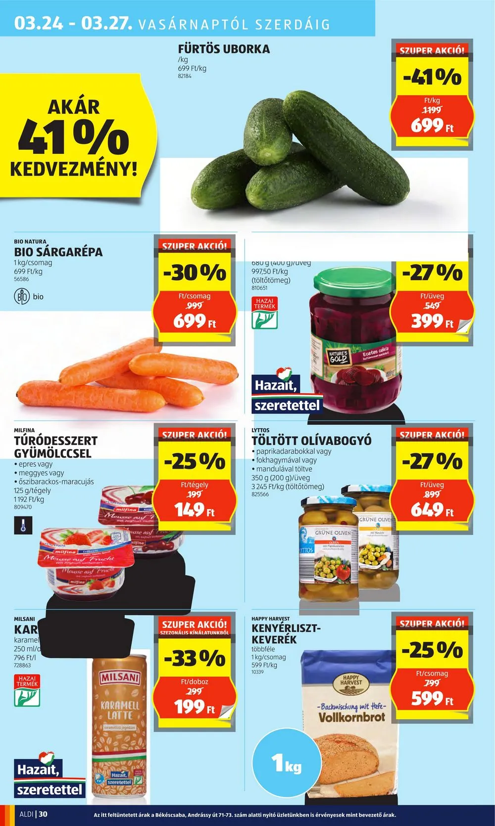 Aldi akciós újság 03.21–03.30 – 34. oldal