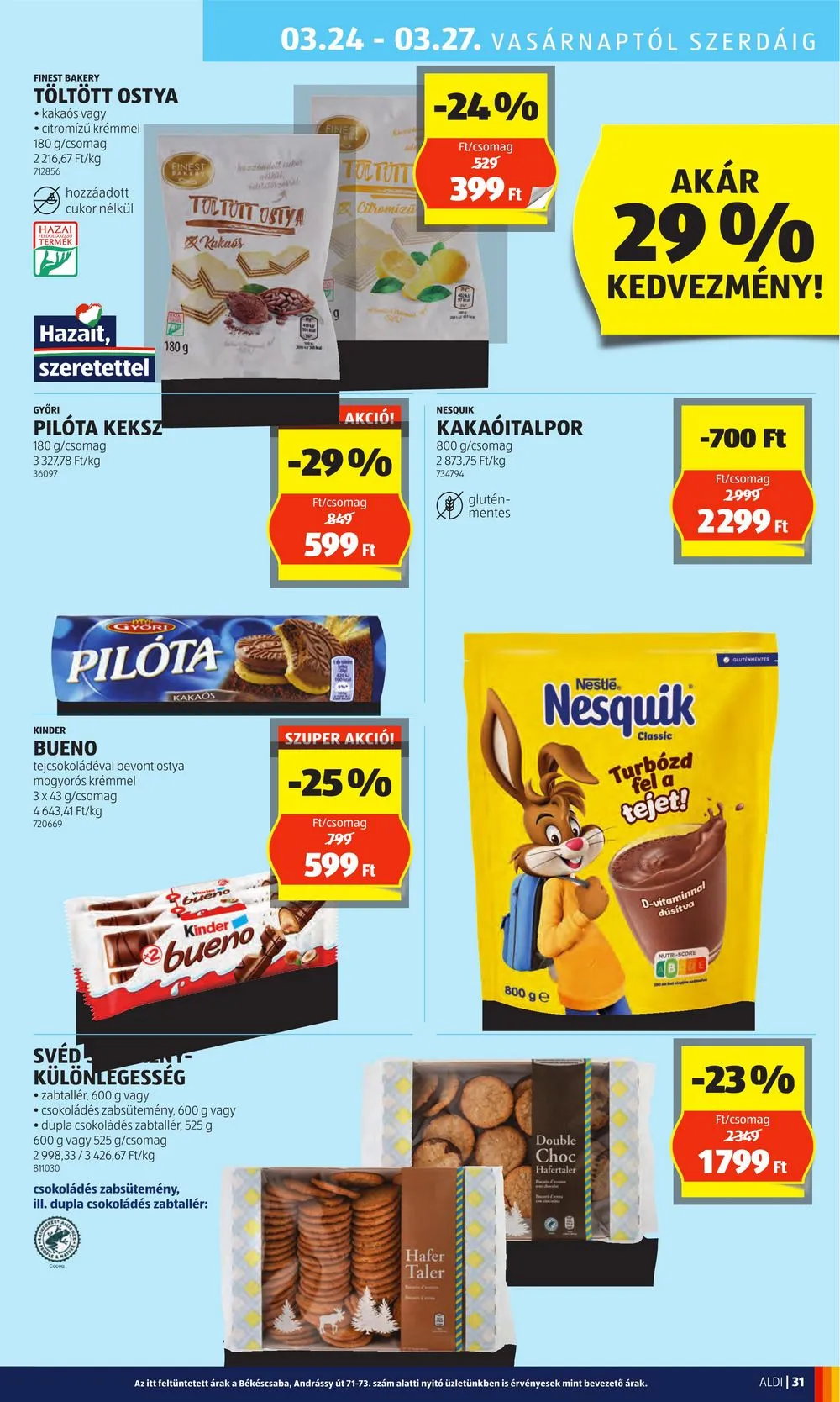 Aldi akciós újság 03.21–03.30 – 35. oldal
