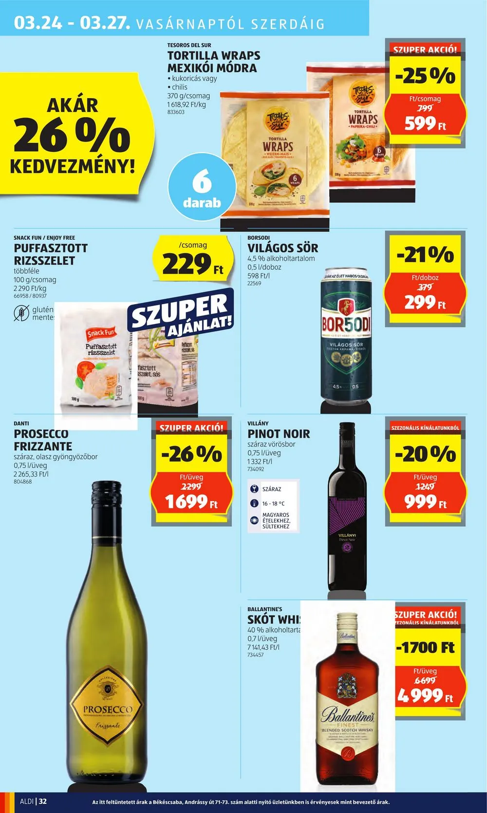 Aldi akciós újság 03.21–03.30 – 36. oldal